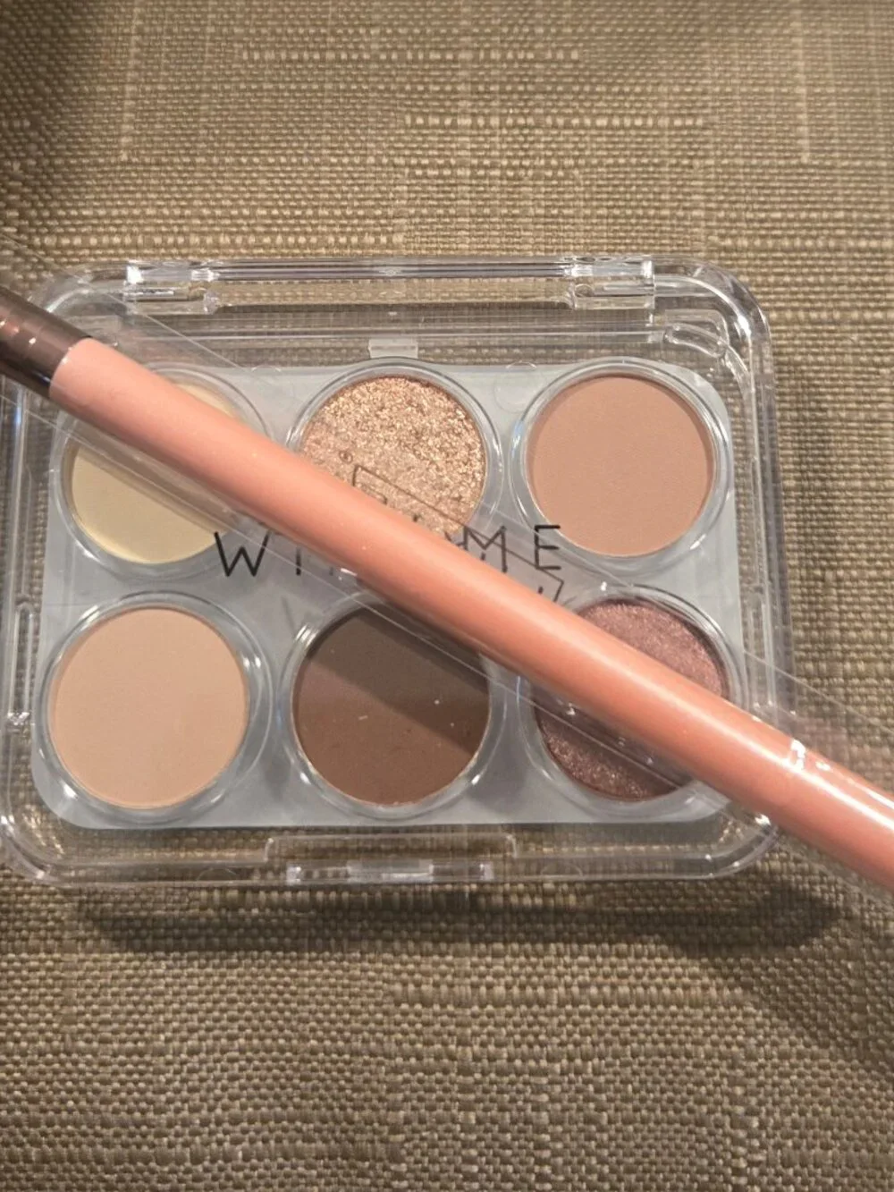 WINGME COSMETICS Mini Muse Eyeshadow Palette 🎨6 Neutral Shades with Luxie Brush